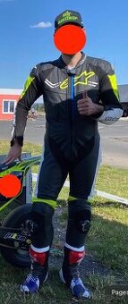 Kombinéza jednodílná Alpinestars Challenger V2 velikost 52 - 5