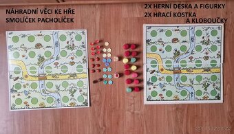 Smolíček pacholíček - 2x celá hra + nějáké náhradní díly - 5