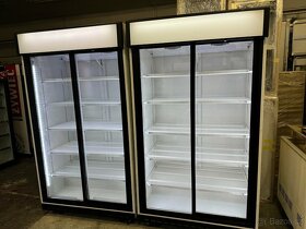 Prosklená chladicí lednice dvoudveřová - 5