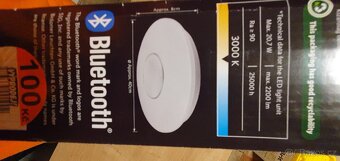 Livarno stropní led světlo s Bluetooth reproduktorem - NOVÉ - 5