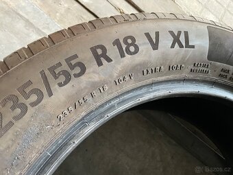 prodám letní pneumatiky 235/55/18 Continental celá sada - 5