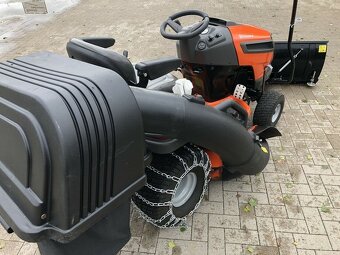 Travní traktor Sekačka Husqvarna TS 343 Mulčovač se zadním v - 5