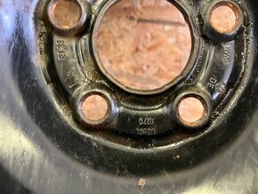 REZERVNÍ KOLO 5X100, 57,1mm,ET 38, 6Jx15H2 - 5