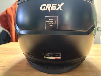 Výklopná přilba na motorku Grex G9.1 s interkomem, vel. S - 5