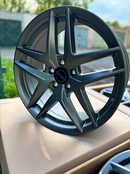 Prodám nové alu kola německé značky Borbet 5x112 R18” - 5