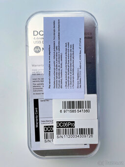 Prodám nepoužívaný sluchátkový zesilovač a DAC iBasso DC06 P - 5