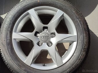 Zánovní originál ALU komplet AUDI 16" 5x112 ET35 pneu 205/6 - 5