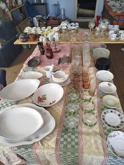 Skleničky porcelán lustry - 5