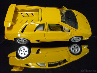 Lamborghini Diablo žluté Bburago 1/18 - 5