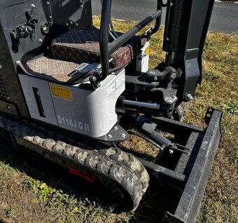 minibagr, pásový bagr, bagřík, bagr s joysticky, - 5