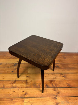 Konferenční stolek Halabala po renovaci - šelak - 5