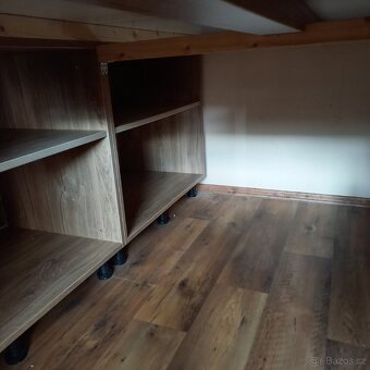 Vyvýšená postel s úložným prostorem 160 × 200 - 5