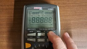 NOVÝ Multimetr s funkcí wattmetru VC-940 vč. příslušenství - 5