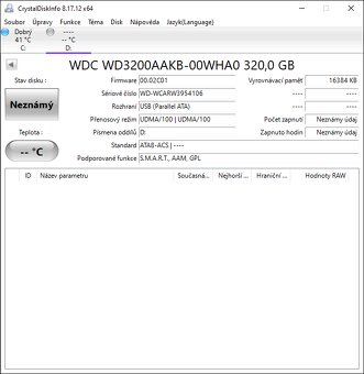 HDD IDE /PATA 3,5" - 40 GB, 80 GB, 320 GB - 5