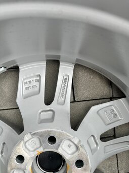 Original Alu Audi Q5 r18 komplet letní sada kol 235/60 r18 - 5