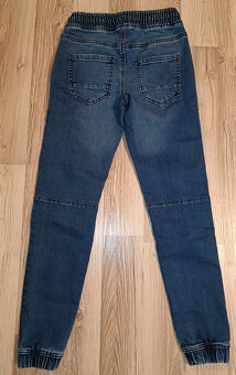NOVÉ dětské jogger džíny denim co. - vel. 140/146 - 5
