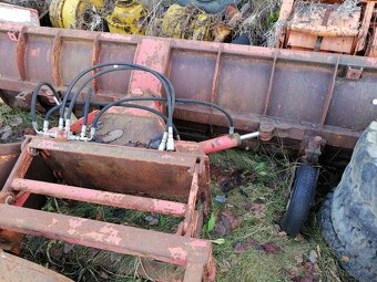 Sněhová radlice, 2x hydraulická pístnice na otoč, - 5