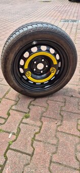 Rezervní dojezd kolo 5x112 7x16 ET37 205/55r16 rezerva - 5