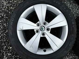 Originál alu kola Škoda Superb 3 5x112 R17 - 5