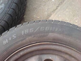 Disky Nissan, zimní Sava Eskimo S3, M+S, 185/60/14, 4x - 5