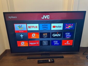 4K smart televize JVC - 108cm - wifi - 5