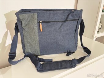 Travelite Basics messenger bag ME Navy/grey modrá, šedá - 5