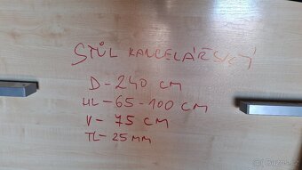 Stůl kancelářský Stůl pracovní - 5