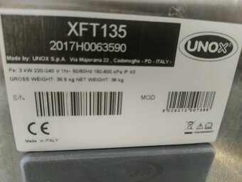 Pekařská pec  Unox Arianna 4xplech - 5