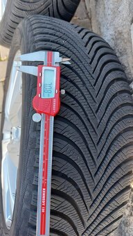 Alu kola 5x112 r17 Dijon orig. Vw Golf VII - zimní pneu - 5