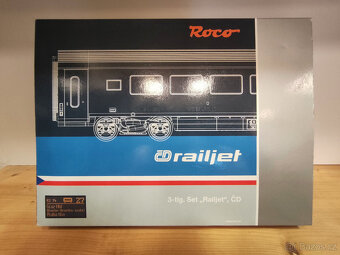 Vláčky - Sada rychlíkových vozů ČD - 5