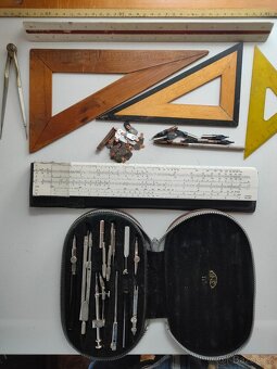 Retro rýsovací potřeby - 5