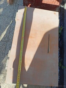 Stolní pila domácí výroby - dřevěný rám - 5