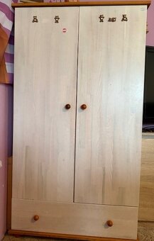 Dětská komoda a šatní skříň - 5
