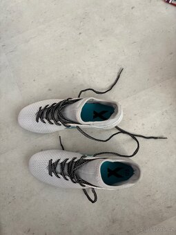 Bílé kopačky Adidas - 5