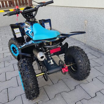 Dětská čtyřkolka Apollo Hiro Cobra 49cc modrá - 5