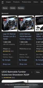 LEGO batman - batmobil - nové nerozdělané - 5