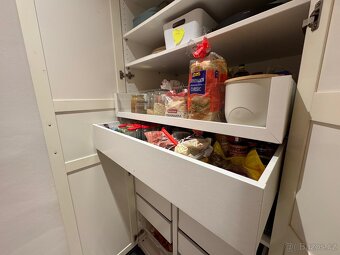 IKEA PAX v krémově bílé barvě s šuplíky - 5