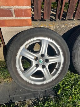 Originální alu kola Škoda RONAL 15” – 4 ks s pneu - 5
