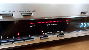 LUXMAN T-530, špičkový Hi-End tuner v top stavu + manuál - 5