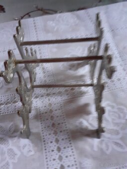 Retro stojan na papírové ubrousky,věšáky - 5