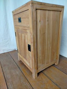 Noční stolek - TEAK - 5