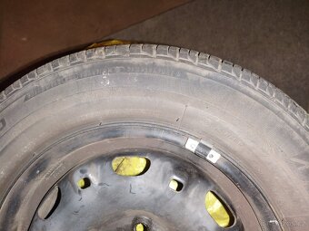 Nabízím 4 Letní pneumatiky Bridgestone a Plechové disky - 5