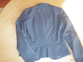 dámské šedé sako zn. H&M - vel. 36 - nové - 5