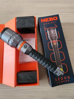 taktická svítilna NEBO kempování outdoorová vojenská samopal - 5