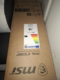 Herní monitor 27" MSI MAG 27CQ6F 20M záruka, perfektní stav - 5