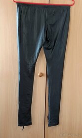 Černé gotické legíny - 5