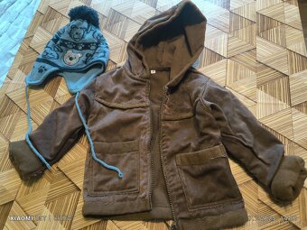 Podzimní a zimní oblečení na kluka 6-9 měs. - 5