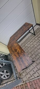 Šatní skříň, posuvné dveře š170 v190 + rohový psací stůl - 5