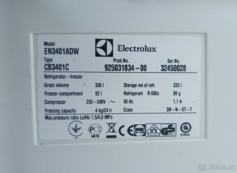 CHLADNIČKA S MRAZNIČKOU ELECTROLUX - A++ - 175cm - 5