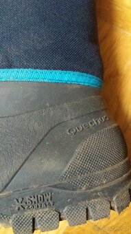 Quechua zateplené holiny / sněhule v34/35 waterproof - 5